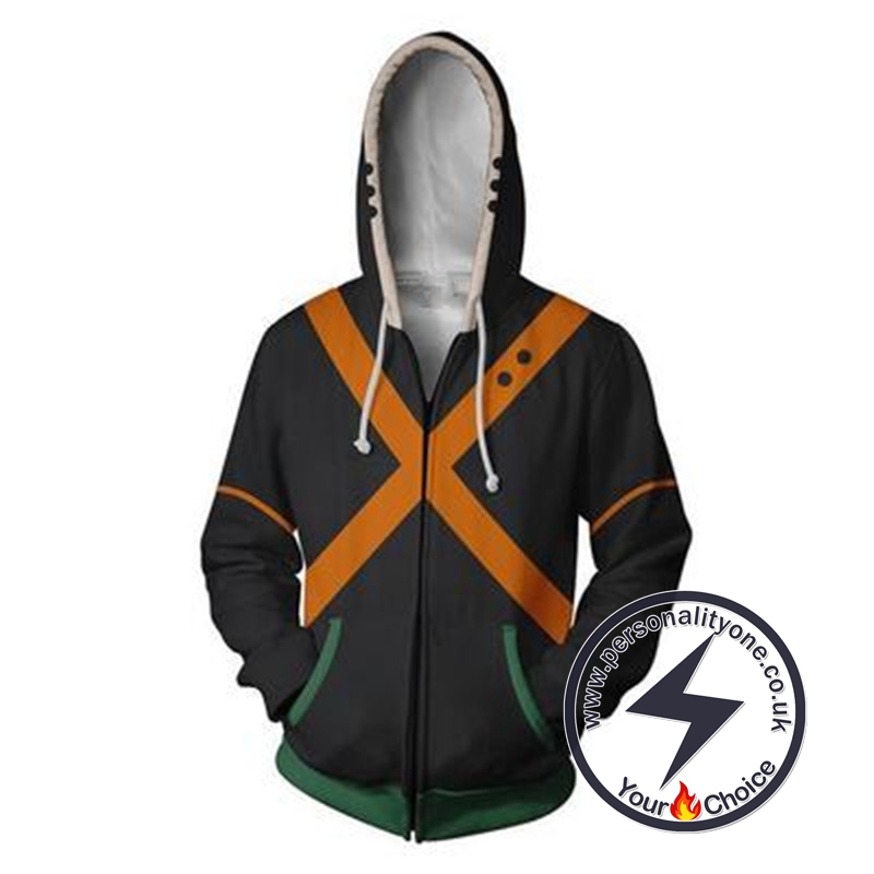 My Hero Academia Hoodies - Katsuki Bakugo Hero Academia Hoodie Jacket